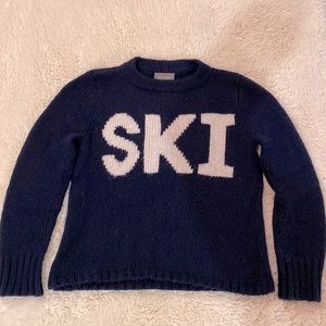 Wooden Ships Sweater S/M SKI Graphic